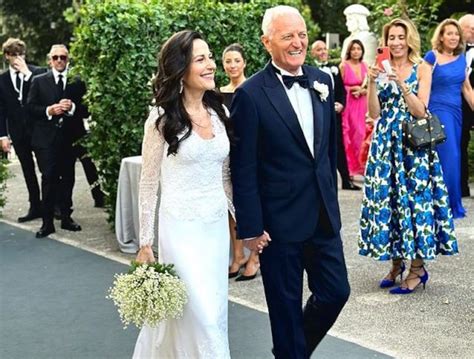 donatella versace al matrimonio di santo